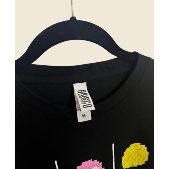 BRISCO BRANDS Pac-Man Game Over Graphic T-Shirt Size M - Picture 2 of 3
